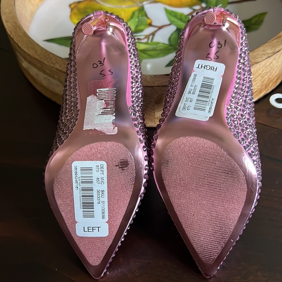 Steve Madden Vala-R Rhinestone Embellished Stiletto Pumps. - Picture 13 of 14